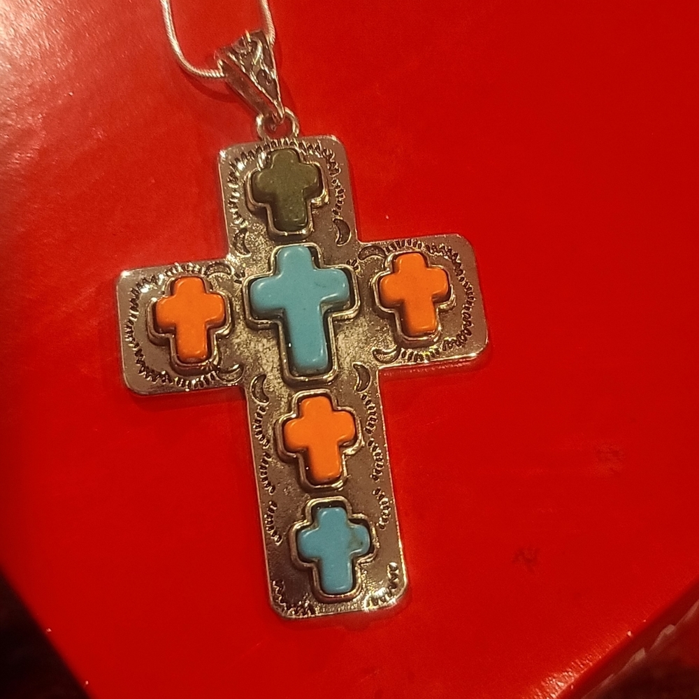 COPY - New pretty cross necklace